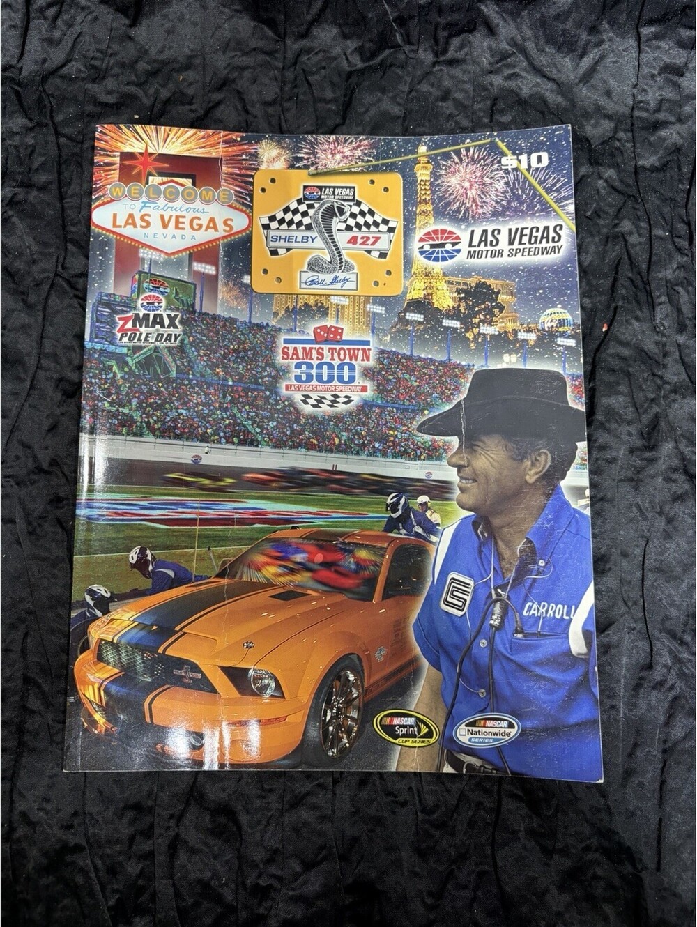 2009 NASCAR Las Vegas Shelby 427 Race Program Sam's Town 300